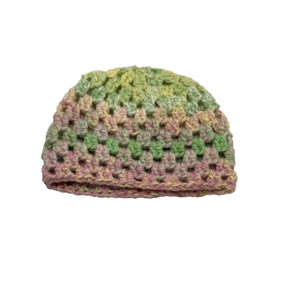 newborn‎ baby hat NEW hand crocheted yarn